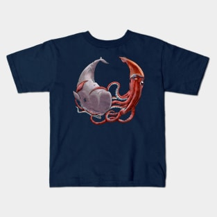 The Squid and the Whale Kids T-Shirt